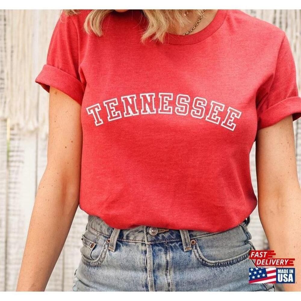 Tennessee Football Shirt Tee Knoxville Tshirt - Picture 1 of 4